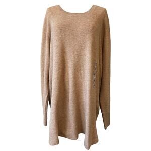 New NATURAL REFLECTIONS CABELA'S Cozy Time Rib Long-Sleeve Tunic Sweater Sz XXL